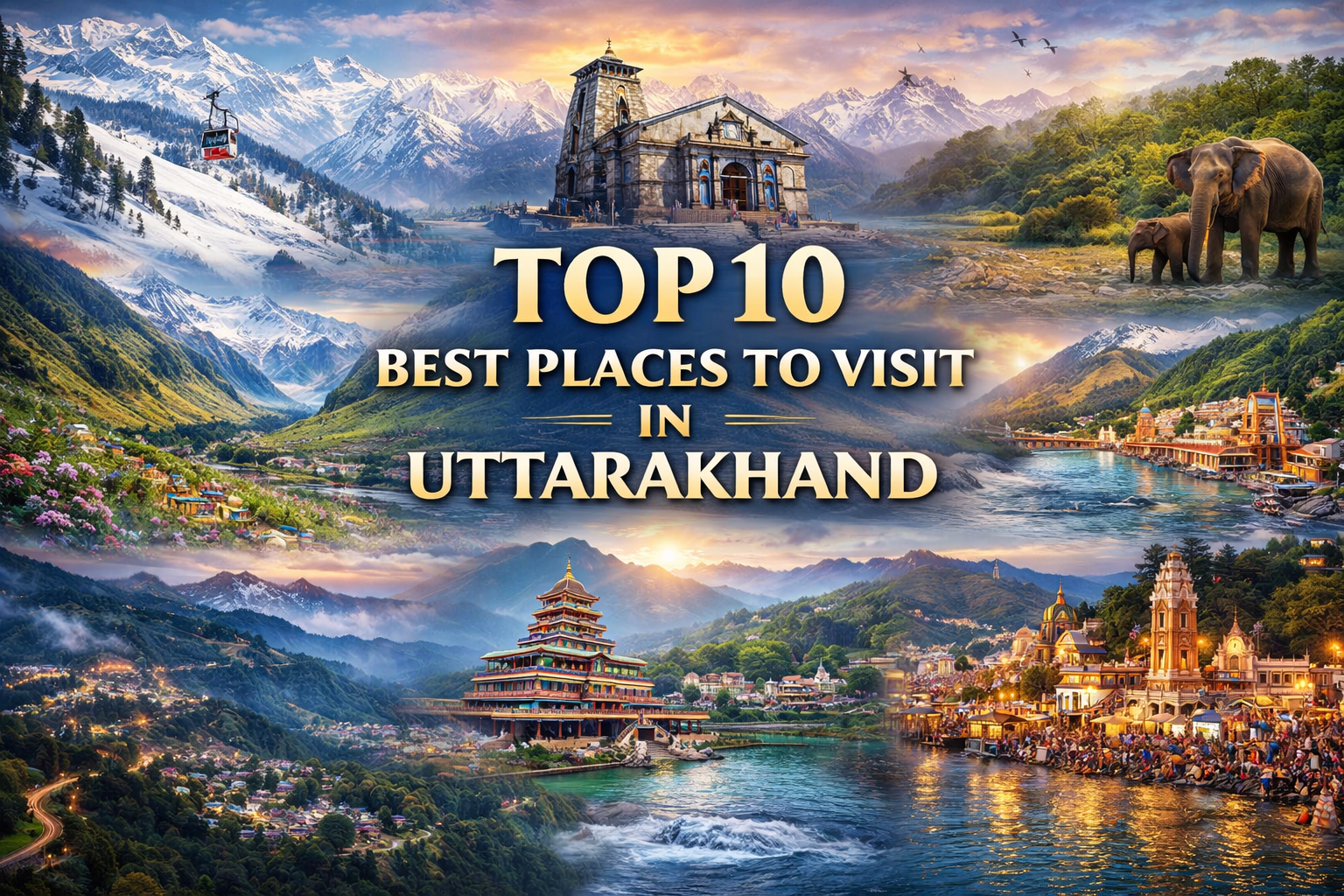 Top 10 Best Places to Visit in Uttarakhand