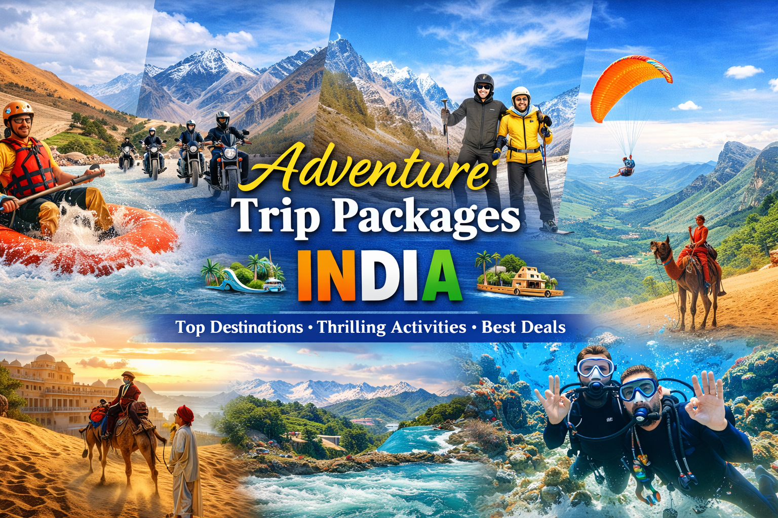 Adventure Trip Packages in India