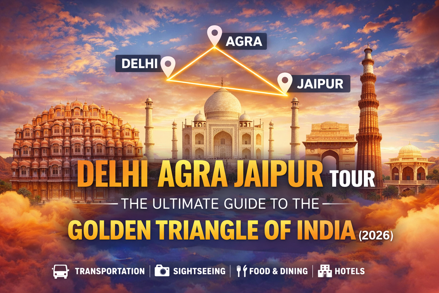 Delhi Agra Jaipur Tour