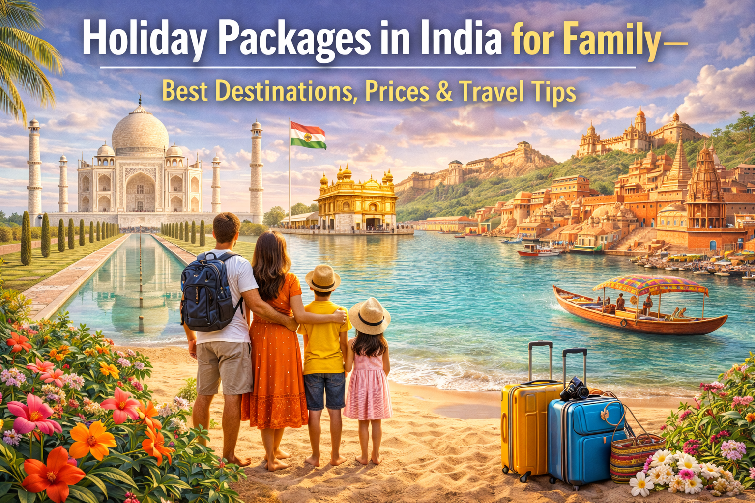 holiday packages in India for family