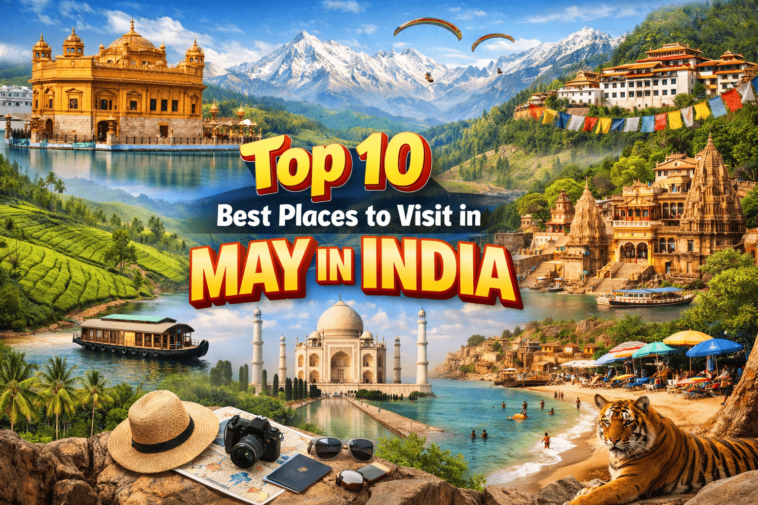 Top 10 Best Places to Visit in May in India