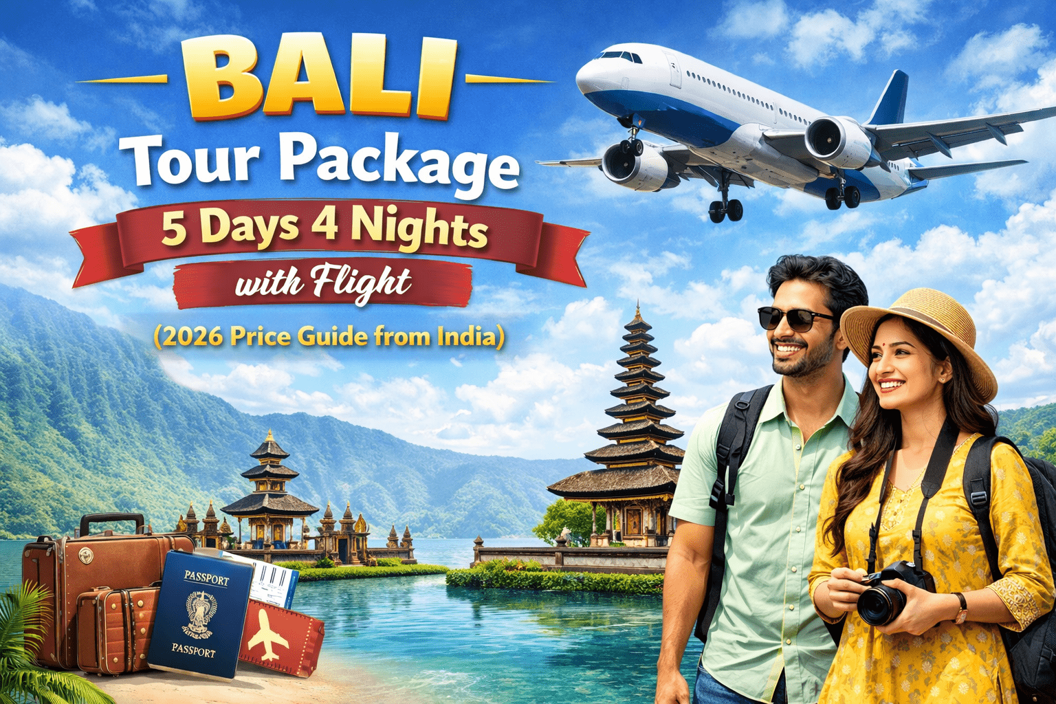 Bali Tour Package 5 Days 4 Nights with Flight