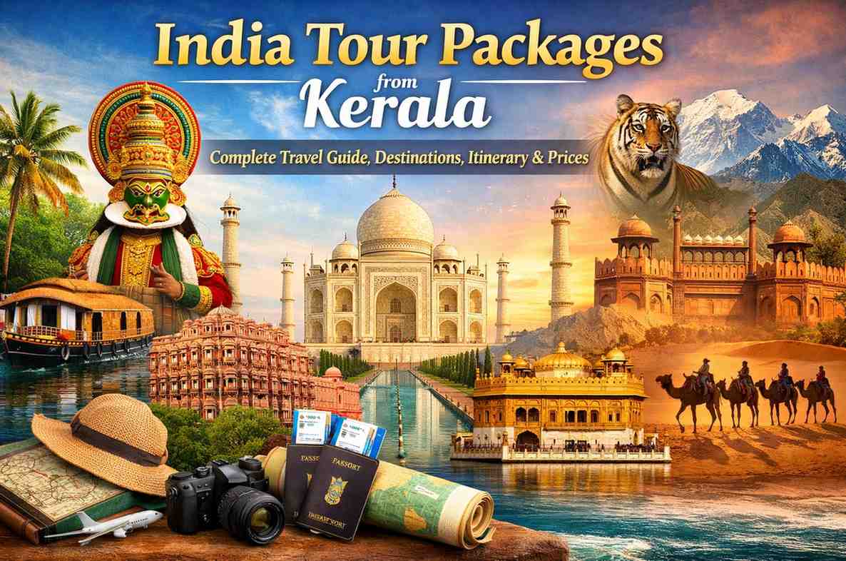 India Tour Packages from Kerala